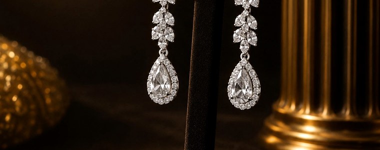 Diamond earrings